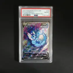 Vaporeon V Full Art SWSH181 PSA 8 Pokemon Premium Collection Black Star Promo - Image 1