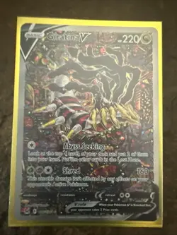 Pokemon TCG Giratina V 186/196 English Lost Origin Alt Art, Near Mint NM English - Image 1