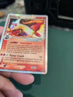 Pokemon Cards: EX Dragon Frontiers Rare Holo: Latias EX 95/101 Creased HP - Image 3