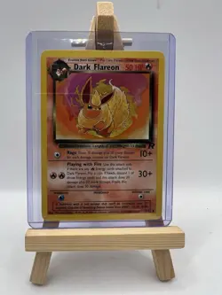 DARK FLAREON 35/82 TEAM ROCKET REGULAR POKEMON TCG LP/NM - Image 1