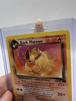 DARK FLAREON 35/82 TEAM ROCKET REGULAR POKEMON TCG LP/NM - Image 3