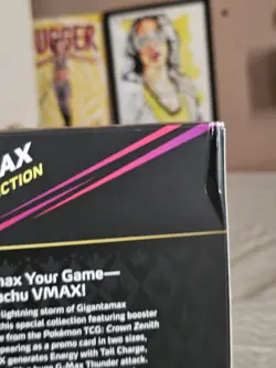 Pokemon TCG Crown Zenith Pikachu VMax Special Collection Box - Image 3