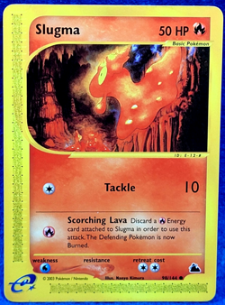 Slugma Skyridge e-Series Near Mint 98/144 Regular Pokemon Common 2003 - Image 1