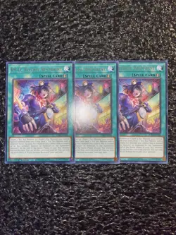Yugioh 3x K9-LC Release Restraint JUSH-EN038 Rare 1st Edition Near Mint - Image 1