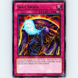 Yugioh Soul Drain REDU-EN078 Unlimited Silver Foil Rare - NM 💎 - Image 1