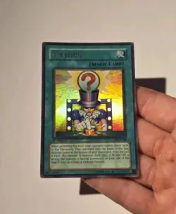 Yugioh Question PGD-104 Ultra Rare 1st Edition MP - Image 3