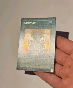 Yugioh Question PGD-104 Ultra Rare 1st Edition MP - Image 4