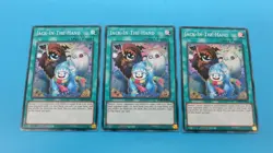 3x JACK-IN-THE-HAND SPELL JUSH-EN054 1ST EDITION SUPER YUGIOH PACK FRESH - Image 1