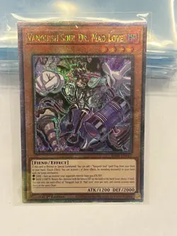 Yugioh! TCG - Vanquish Soul Dr. Mad Love - Quarter Century Secret - RA04-EN045 - Image 1