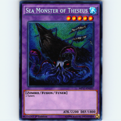 Yugioh Sea Monster of Theseus MP17-EN231 1st Edition Secret Rare Holo - NM 💎 - Image 1