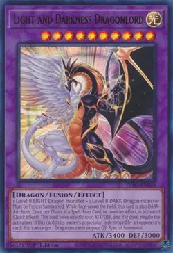 Light and Darkness Dragonlord - 1st Edition INFO LP YuGiOh - Image 1