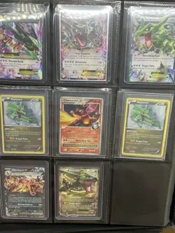 Pokemon Card Binder Collection Lot [Charizard & Rayquaza] - Image 1