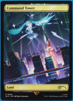 Command Tower (Secret lair 806 Promo) NM MTG CARD (498907) ABUGames - Image 1