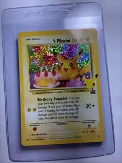_’s Pikachu Birthday Pikachu Pokemon Celebrations Classic Collection NM Card B - Image 1