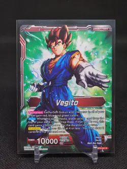 Fusion Warrior Super Saiyan Vegito BT2-001 Foil | Dragon Ball Super Card Game - Image 2