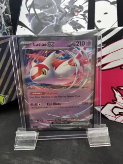 Pokemon TCG Latias EX 76/191 Surging Sparks Rare Card, Near Mint Condition - Image 1