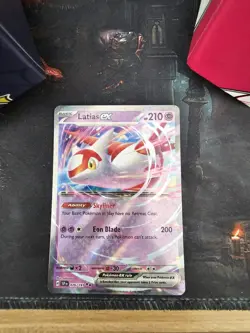Pokemon TCG Latias EX 76/191 Surging Sparks Rare Card, Near Mint Condition - Image 2