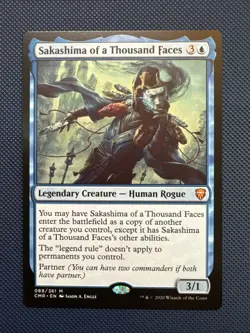 MTG Sakashima of a Thousand Faces - Commander Legends (CMR) NM - Image 1