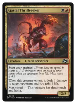 MTG Gastal Thrillseeker | #205 Aetherdrift | English - Image 1
