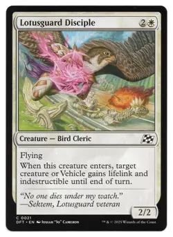 MTG Lotusguard Disciple | #21 Aetherdrift | English - Image 1
