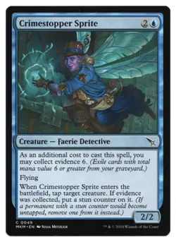 MTG Crimestopper Sprite | #49 Murders at Karlov Manor | English - Image 1