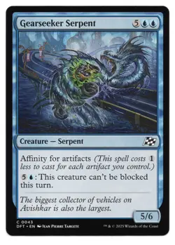 MTG Gearseeker Serpent | #43 Aetherdrift | English - Image 1