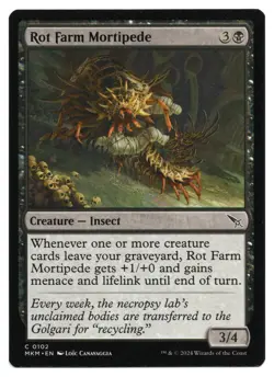 MTG Rot Farm Mortipede | #102 Murders at Karlov Manor | English - Image 1