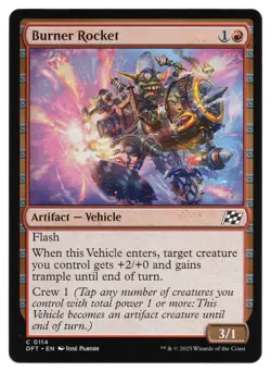 MTG Burner Rocket | #114 Aetherdrift | English - Image 1