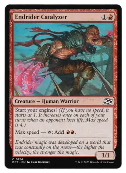 MTG Endrider Catalyzer | #124 Aetherdrift | English - Image 1