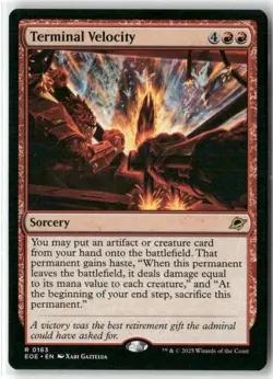 Terminal Velocity Edge of Eternities Regular MTG NM MAGIC - Image 1
