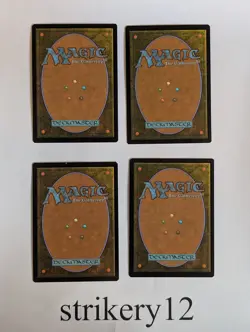 4x Creeping Chill - Guilds of Ravnica - Signed by Artist - MTG - Image 2