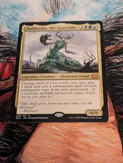 MTG Muldrotha, The Gravetide Double Masters 2022 - Image 1
