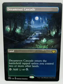 MTG - Dreamroot Cascade - Borderless - VOW 282 - Innistrad: Crimson Vow - Magic - Image 1