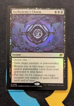 Archenemy's Charm Foil Rare Edge of Eternities EOE 088 MTG - Image 1