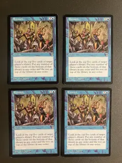 Ransack Blue Sorcery x4 Stronghold 4x Playset Magic the Gathering MTG MP - Image 1