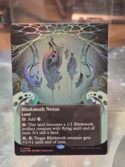 048 Blinkmoth Nexus FOIL POSTER STELLAR SIGHTS BORDERLESS Edge of Eternities MTG - Image 1