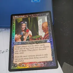 1 x FOIL Blackmail - Onslaught - MTG Magic the Gathering - Black LP - Image 3