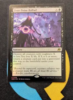 Zero Point Ballad Foil Rare Edge of Eternities EOE 128 MTG - Image 1