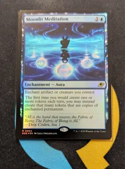 Moonlit Meditation Foil Rare Edge of Eternities EOE 069 MTG - Image 1