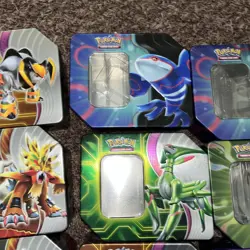 Pokemon Tins (EMPTY) Lot Of 12 Paradox Destinies,Paradox Clash, Azure Legends - Image 3