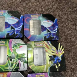 Pokemon Tins (EMPTY) Lot Of 12 Paradox Destinies,Paradox Clash, Azure Legends - Image 4