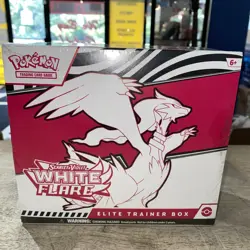 Pokemon Scarlet and Violet SV10.5 White Flare Elite Trainer Box - Image 1