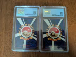 CGC 10 PRISTINE Pokemon Japanese NIGHTLY GARBAGE RUN & Full Heal Rocket Gang - Image 2