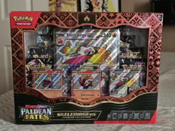 Pokemon TCG Paldean Fates Skeledirge Ex Premium Collection Box - Image 1