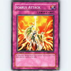 Yugioh Icarus Attack SD8-EN036 1st Edition Common - LP-NM 💎 - Image 1