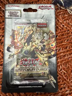 1x YuGiOh Dimension Force Booster Pack 1st Edition Brand New Sealed 9 Cards - Image 1