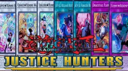 Yugioh Justice Hunters JUSH Super Rare 1st Edition MINT - Image 1