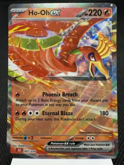 Ho-Oh ex 007/034 - Ultra Rare - CLC Trading Card Classic Pokemon MINT - Image 1