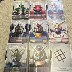 Gundam Resource Set Common R 001-009 Resource C Newtype Rising Card Game - Image 1