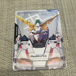Gundam Resource Set Common R 001-009 Resource C Newtype Rising Card Game - Image 4
